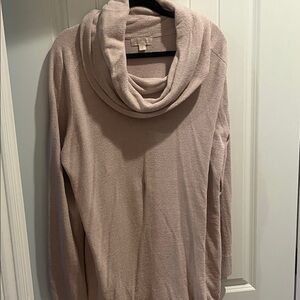 Barefoot Dreams Women's Cowl Neck Sweater in Blush